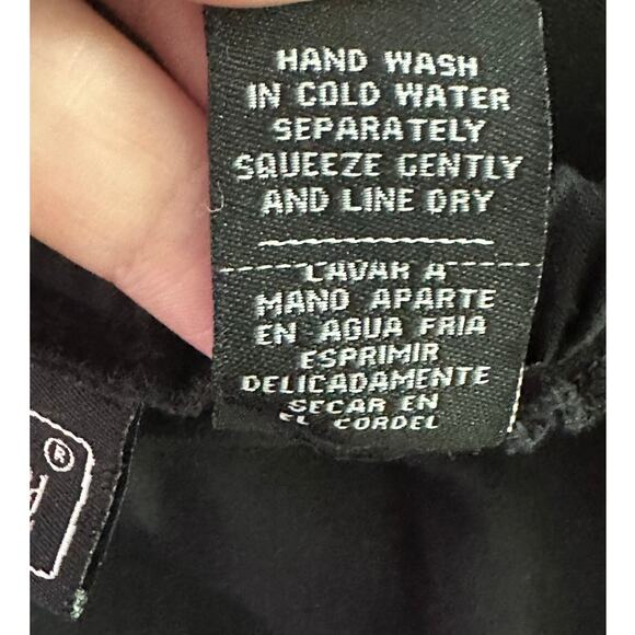 Jane Ashley black white embroidered pull on midi skirt size 2X - Picture 4 of 14